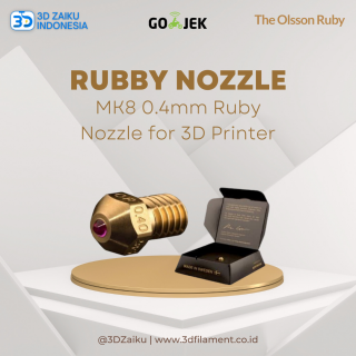 Original Olsson MK8 0.4mm Ruby Nozzle for 3D Printer